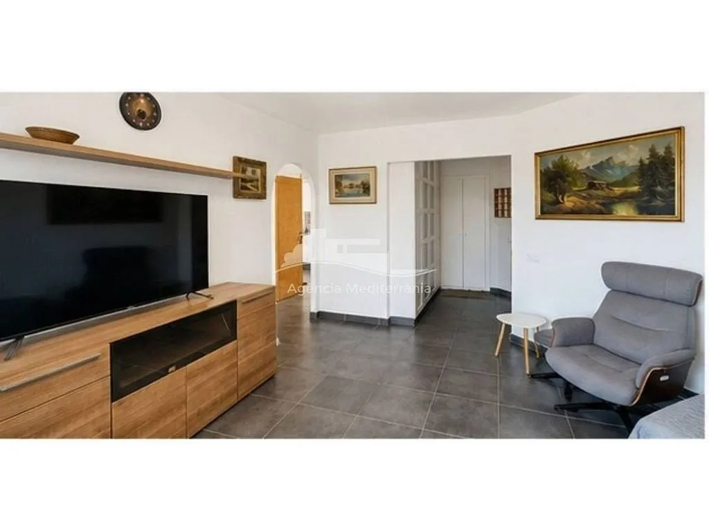 Séjour - Bright Apartment with Terrace in Port d'Aro