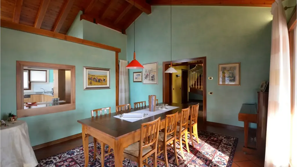Söögituba - Villa with Private Park in Montebelluna