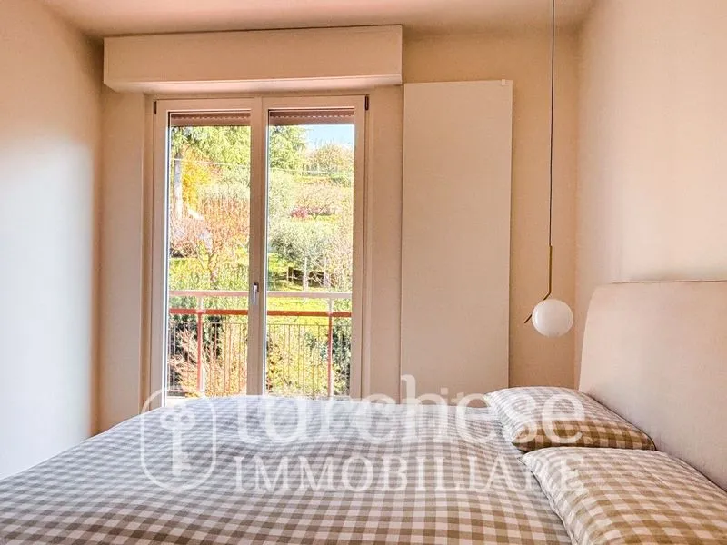 Chambres - Rustic Trilocale with Balcony in Sorisole
