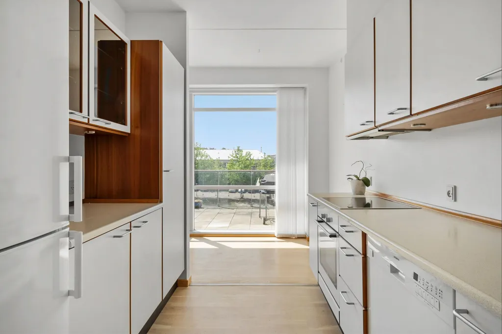 Köök - Apartment with High Ceilings in Allerød