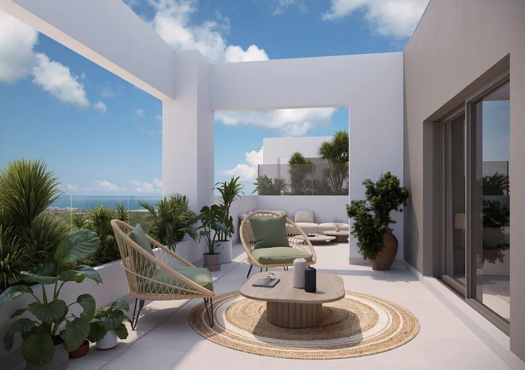 Terrass - Golf and Sea View Apartments in Pulpí