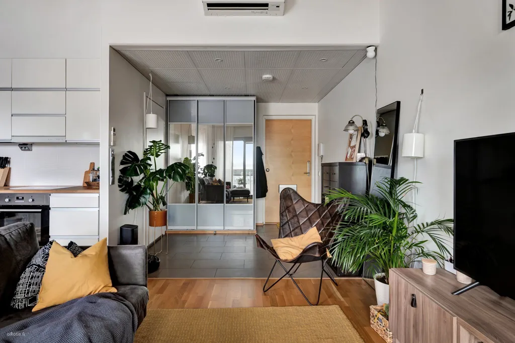 Séjour - Modern Penthouse with Balcony in Turin