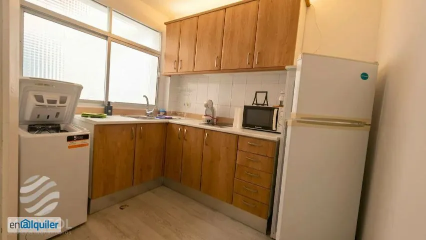 Kitchen - Furnished Apartment with Seafront Access in Taliarte