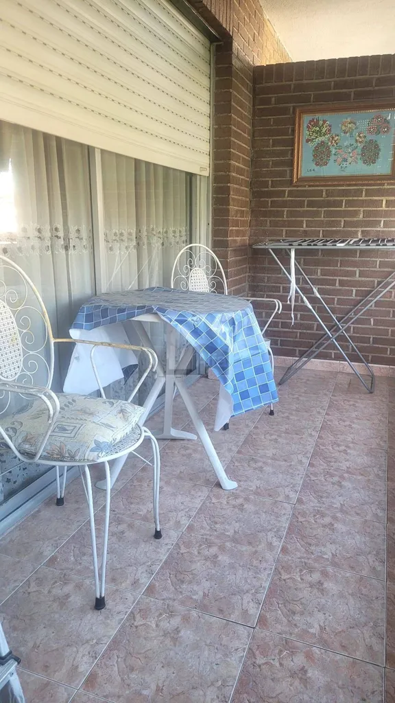 Terrasse - Furnished Flat with Garden in Madrid