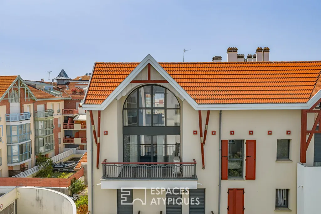 Extérieur - Duplex avec Terrasse au Dernier Étage à l’Aiguillon