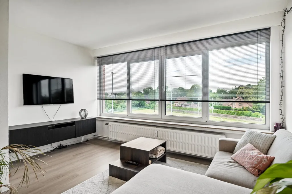 Living Room - Ready-to-Move Apartment with Garage in Kapellen