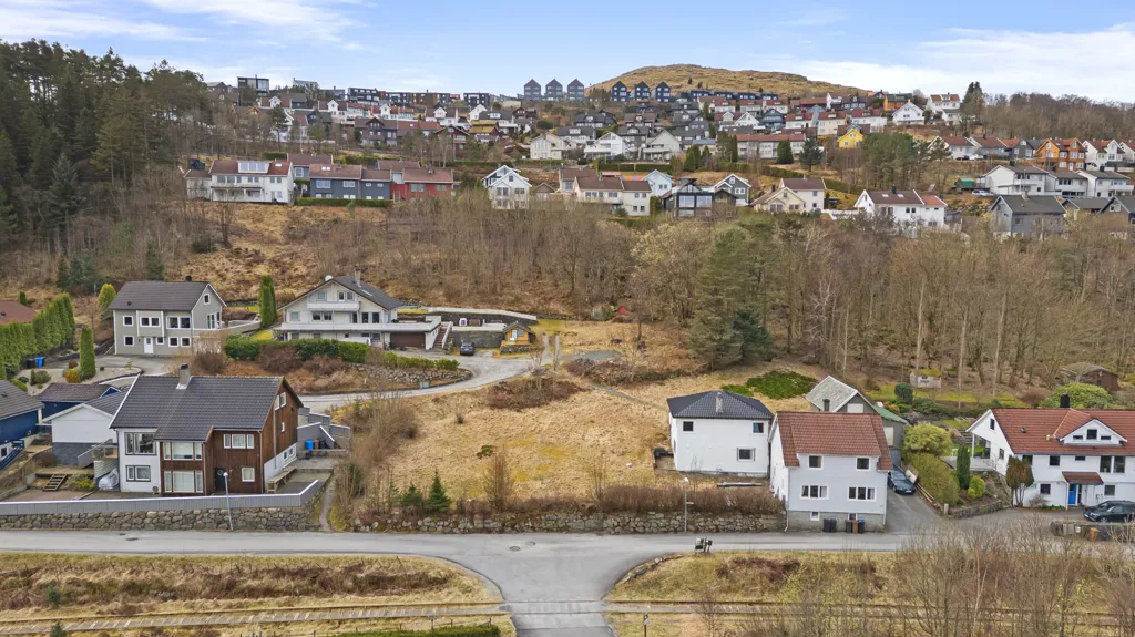 Õhuvaade - Detached House with Double Garage in Ganddal