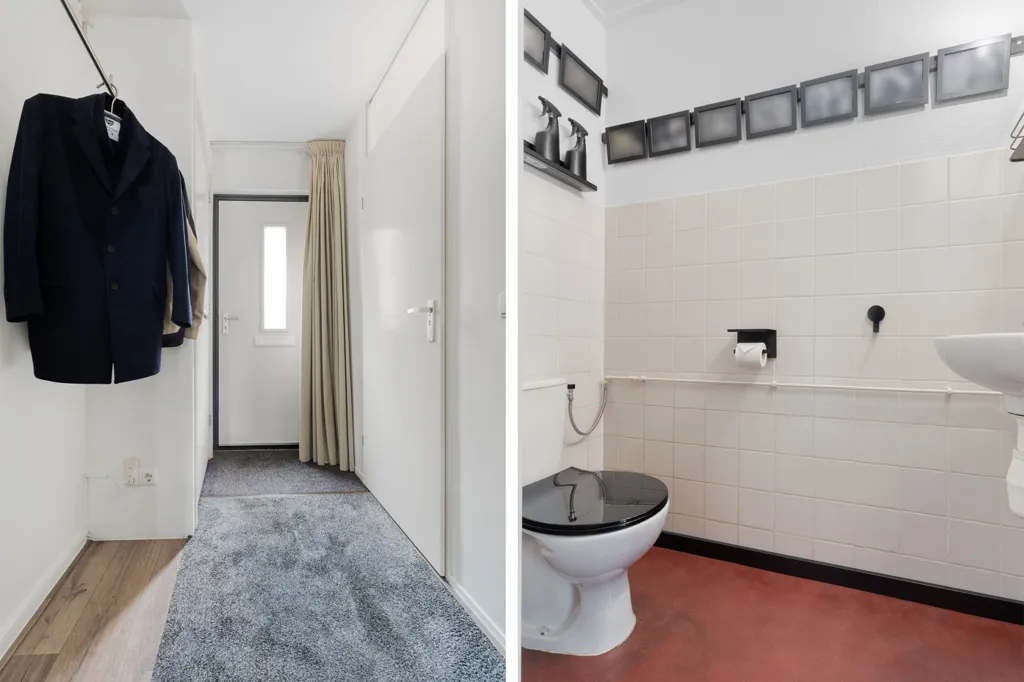 Salles de bain - Corner House with Garden in Westervoort