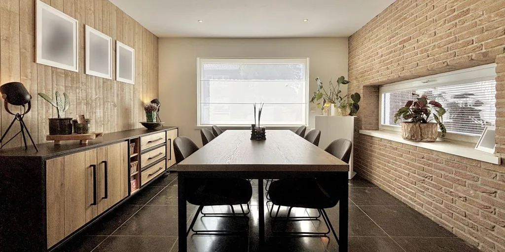 Salle à manger - Maison Rénovée avec Garage à Tiegem