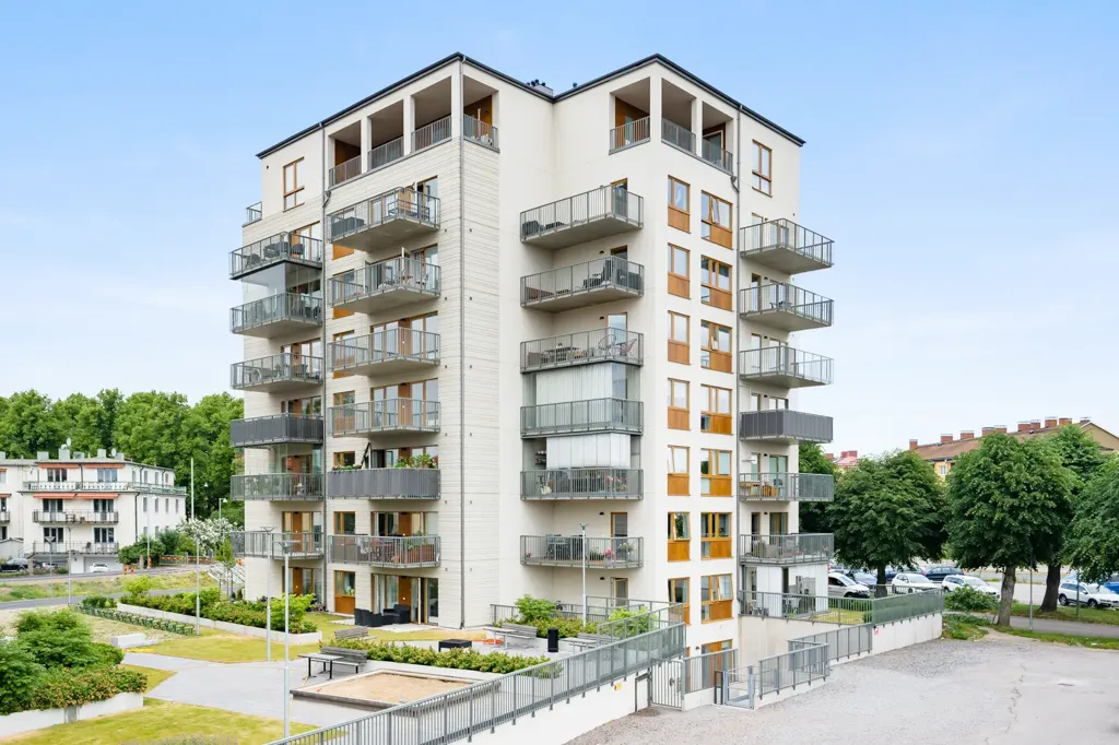Välivaade - Modern Flat with South-West Terrace in Norrköping