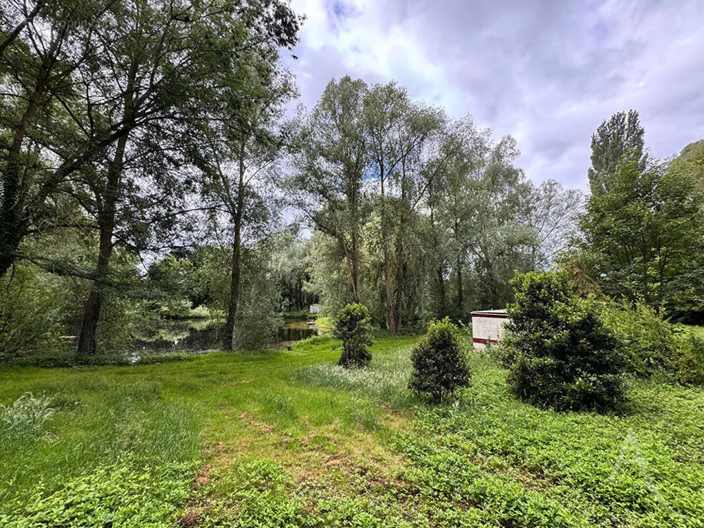 Aed - Lakeside Land with Etang near Amiens