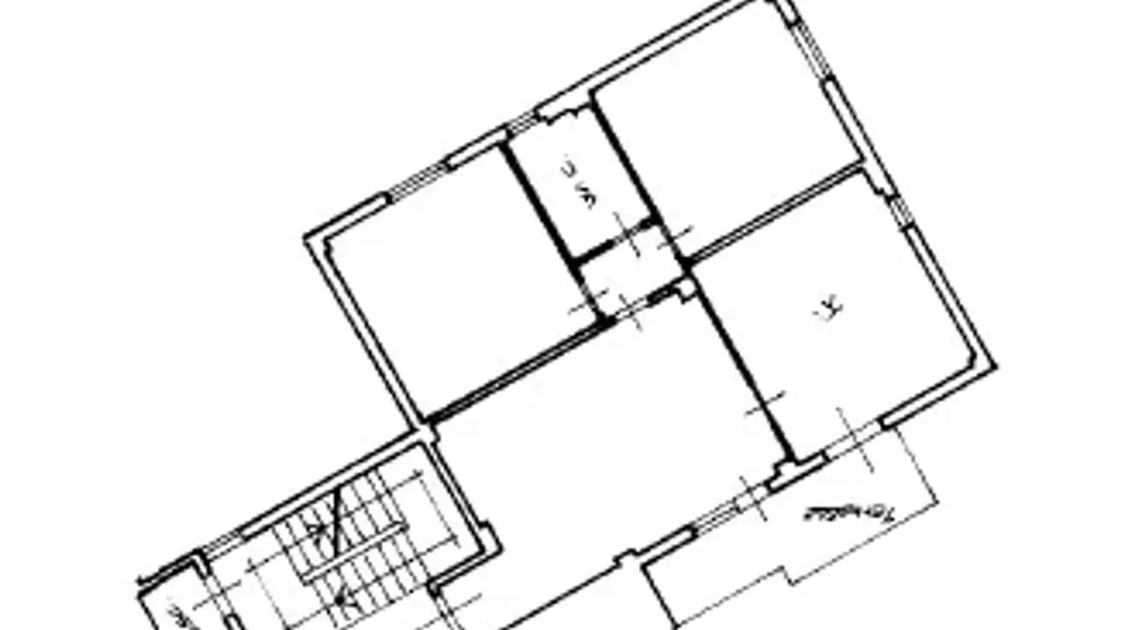 Floor Plan - Apartment with Terrace in Castelfiorentino