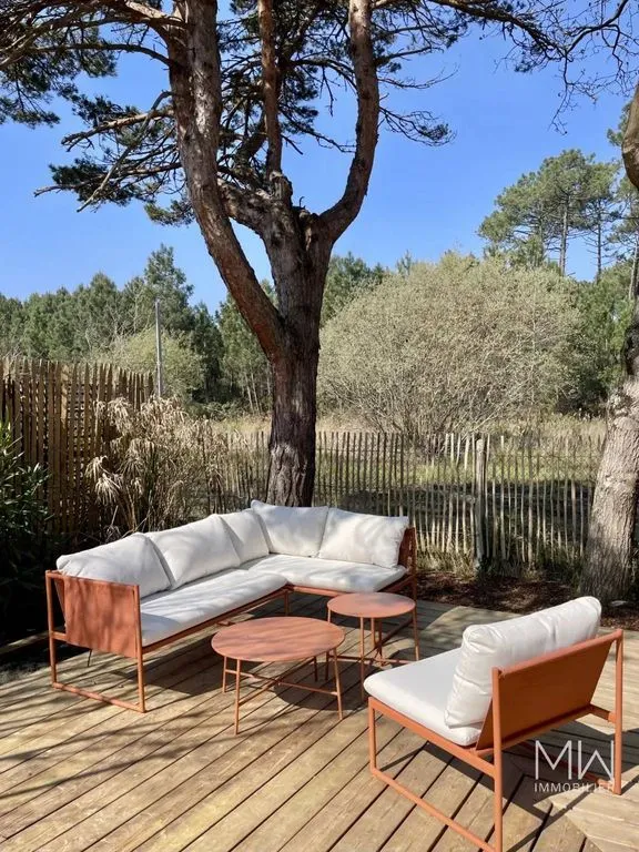 Garden - Luxury Villa with Pool in Lège-Cap-Ferret