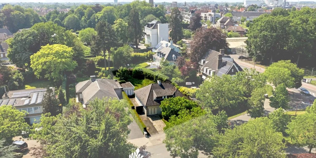 Vista aerea - Renovated Villa with Garden in Izegem