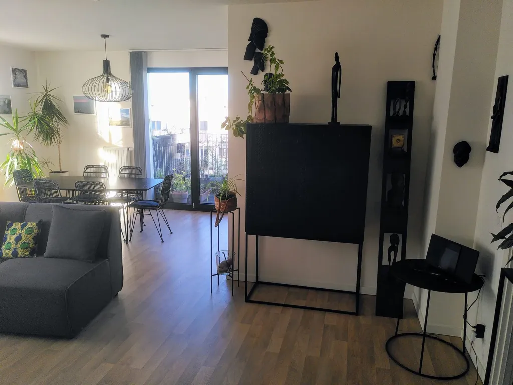 Séjour - Appartement EPC A++ avec Terrasse à Bruxelles 1020
