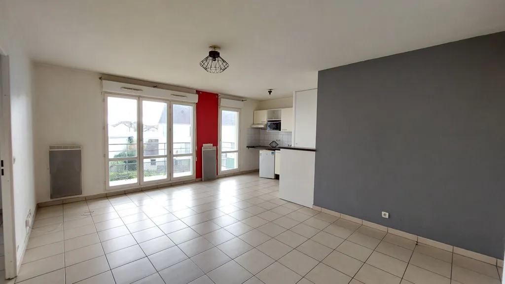 Soggiorno - 2-Bedroom Flat with Balcony in Melun