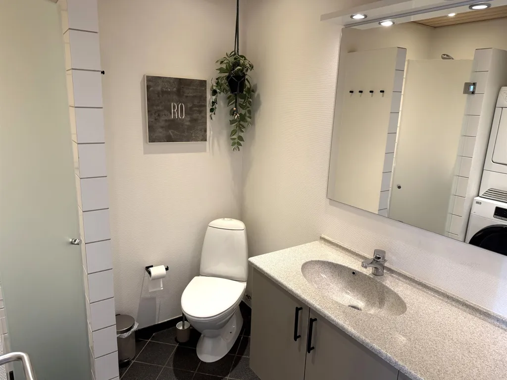 Salles de bain - Maison 3 pièces à Nørre Nebel