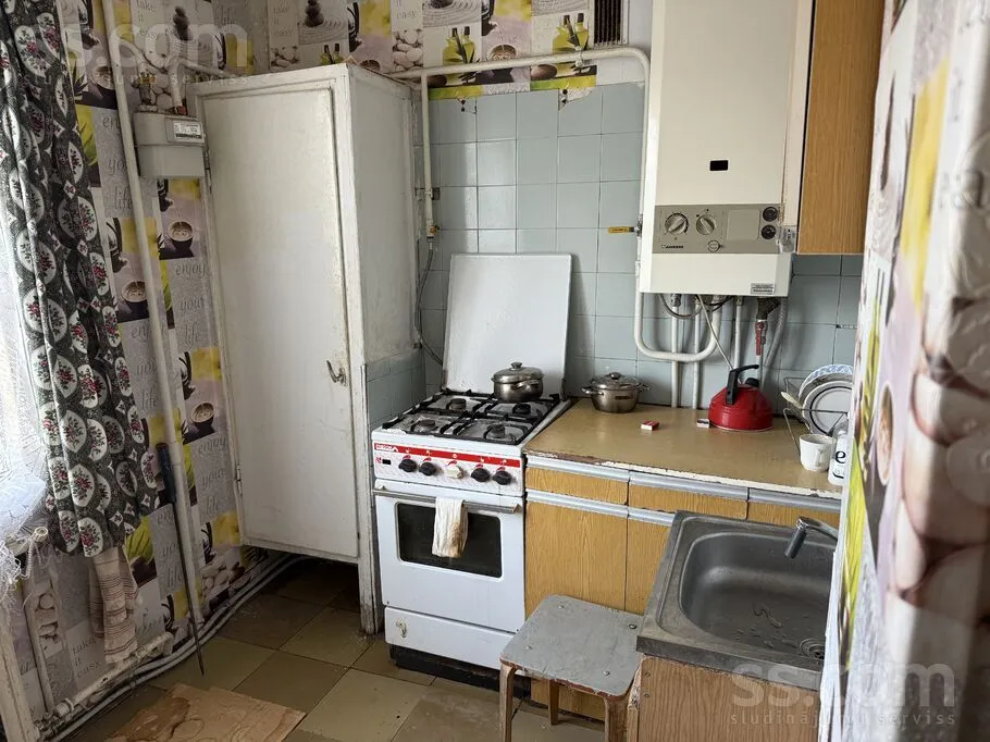 Kitchen - 1-Bedroom Flat with Balcony in Jelgava