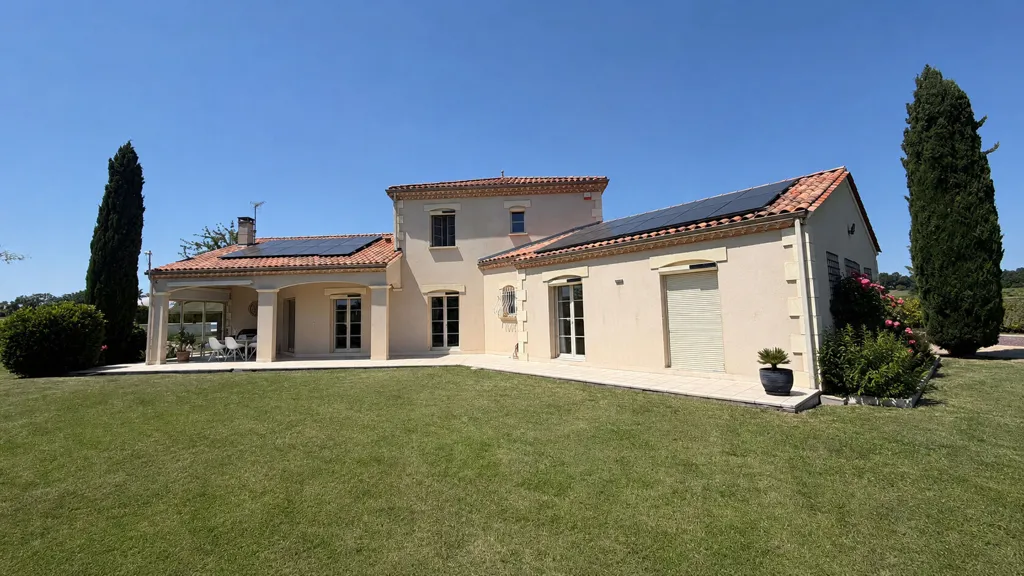 Extérieur - Maison contemporaine avec piscine au Sud-Ouest de Bergerac