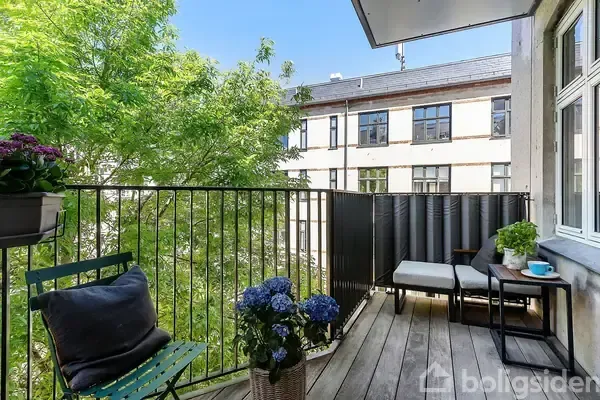 Balcon - Charming Flat with Garden in Frederiksberg C