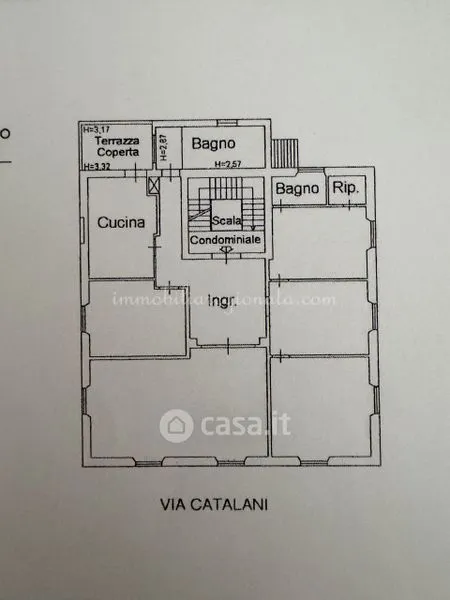 Plaan - Elegant Apartment with Terrace in Lucca