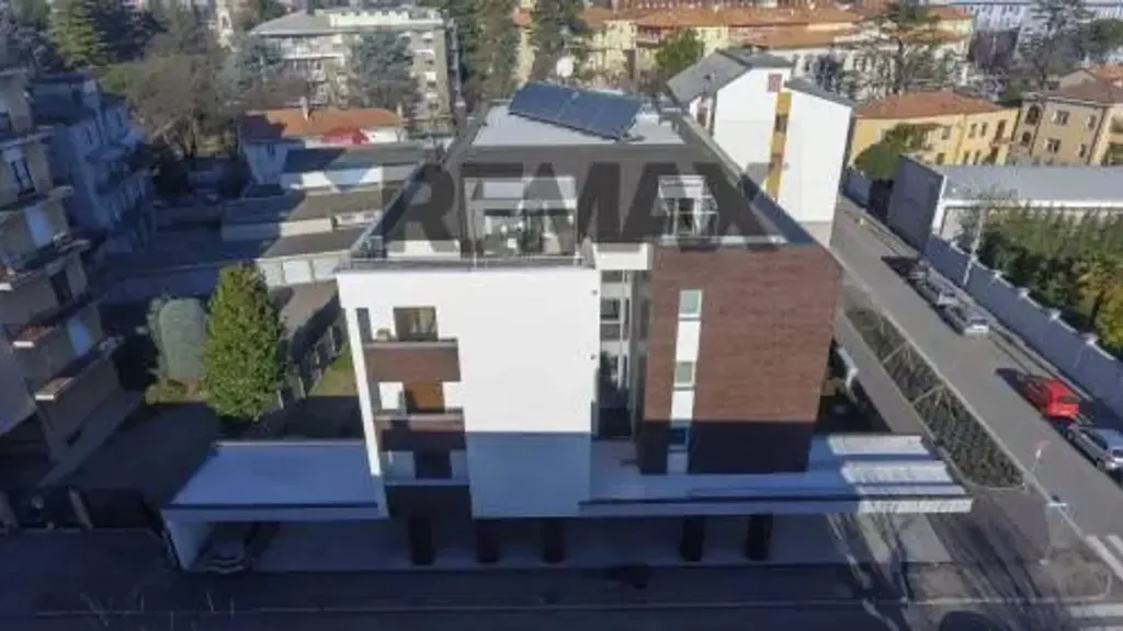 Vue aérienne - Designer Loft with Private Garden in Busto Arsizio