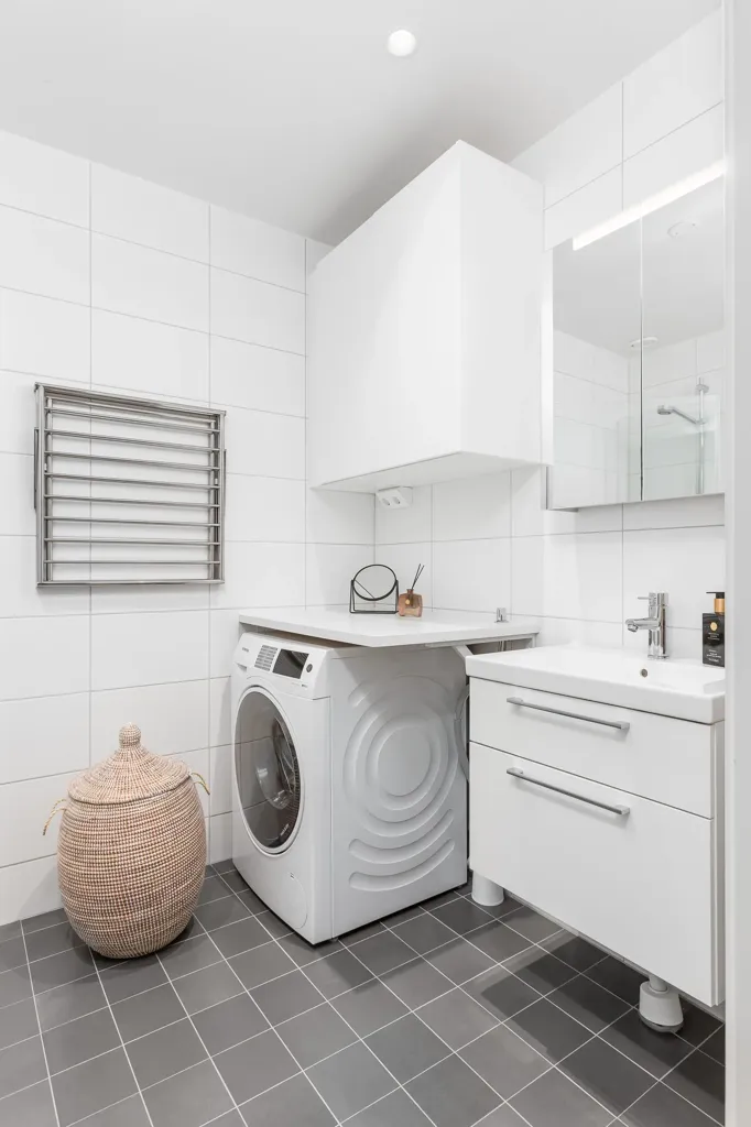 Buanderie - Two-Bedroom Flat with Garden View in Tannefors