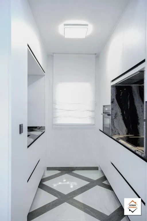 Kitchen - Luxury Apartment with Terrace in Zaragoza