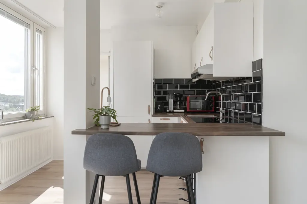 Cuisine - Charming Penthouse with Balcony in Göteborg