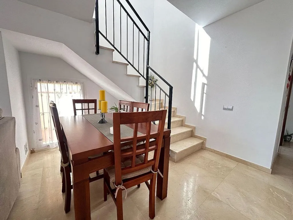 Dining Room - Semi-detached House with Pool in Las Salinas
