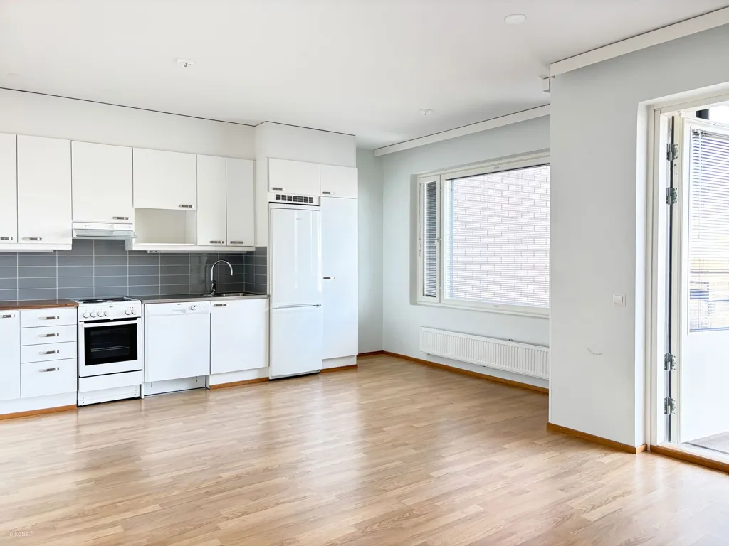 Cuisine - Two-Room Flat with Private Sauna in Hervanta