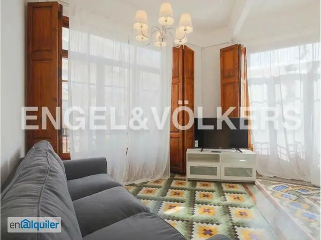 Soggiorno - Furnished Flat with Elevator in Ciutat Vella