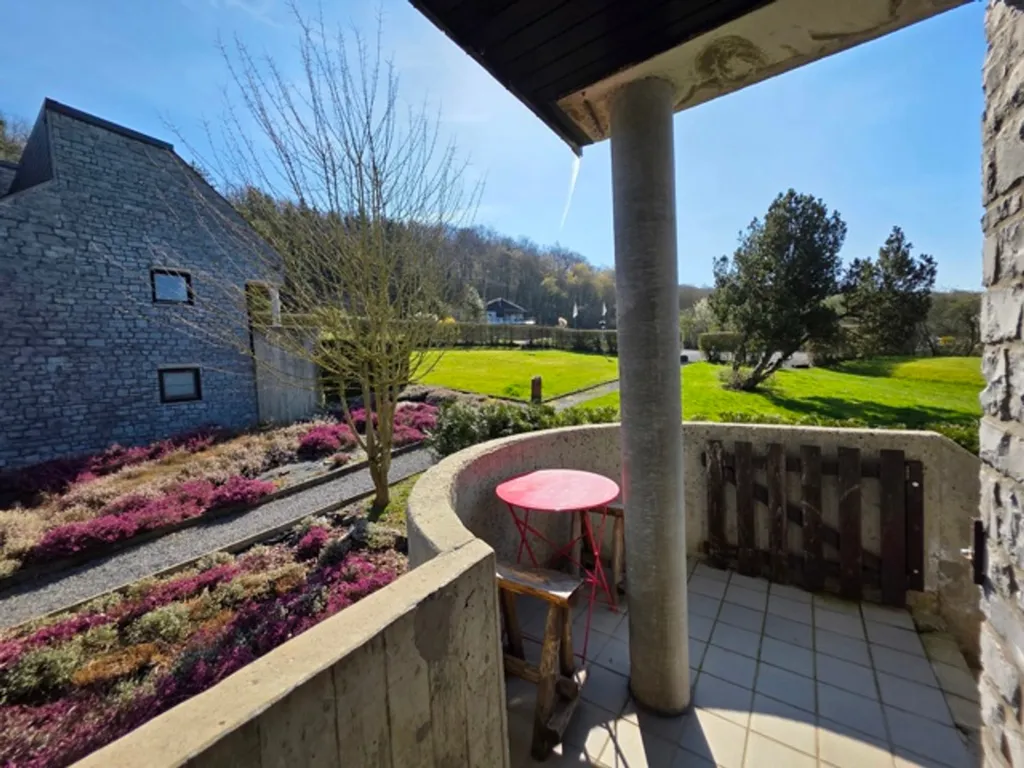 Balcon - Appartement dans Parc Familial à Hotton