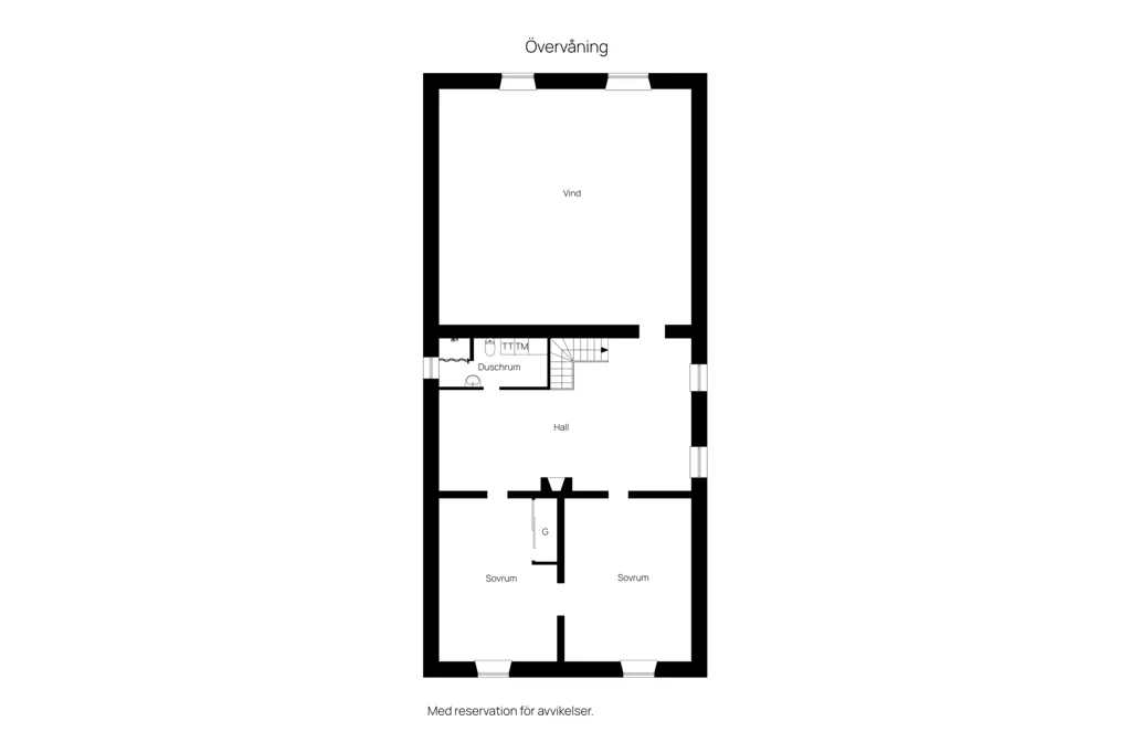 Plan - Historic Rectory with Garden in Kräklingbo