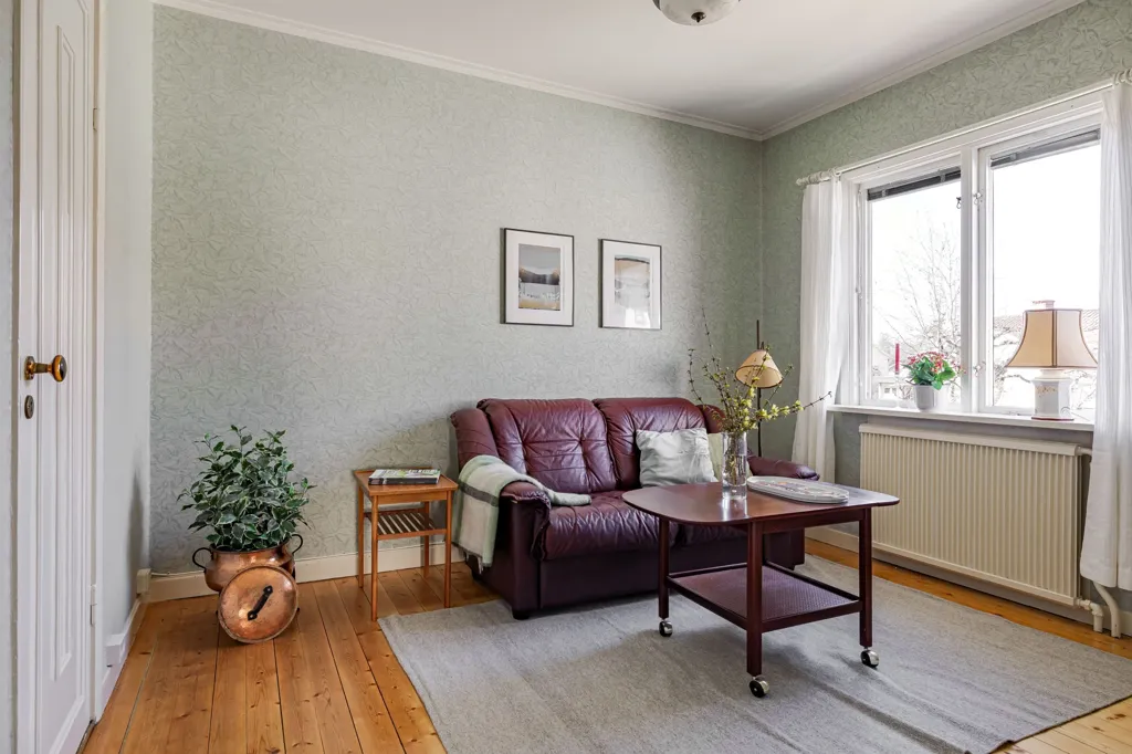 Soggiorno - Charming Villa with Garden in Valla, Linköping