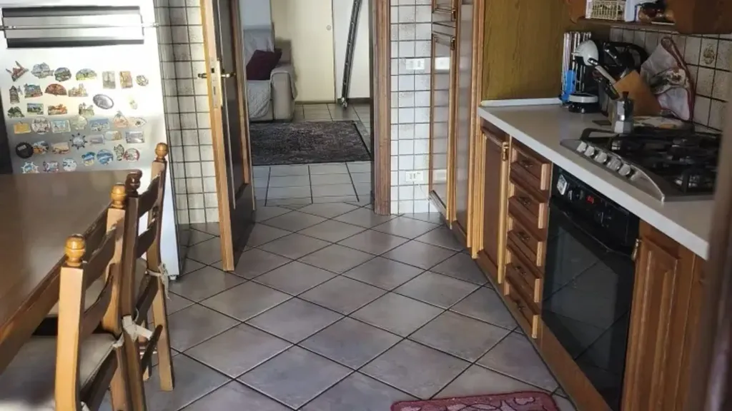 Cuisine - Rustic Apartment with Terrace in Montegaldella
