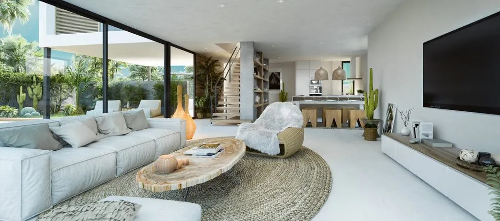 Elutuba - Contemporary Villa Frontline Golf in Estepona