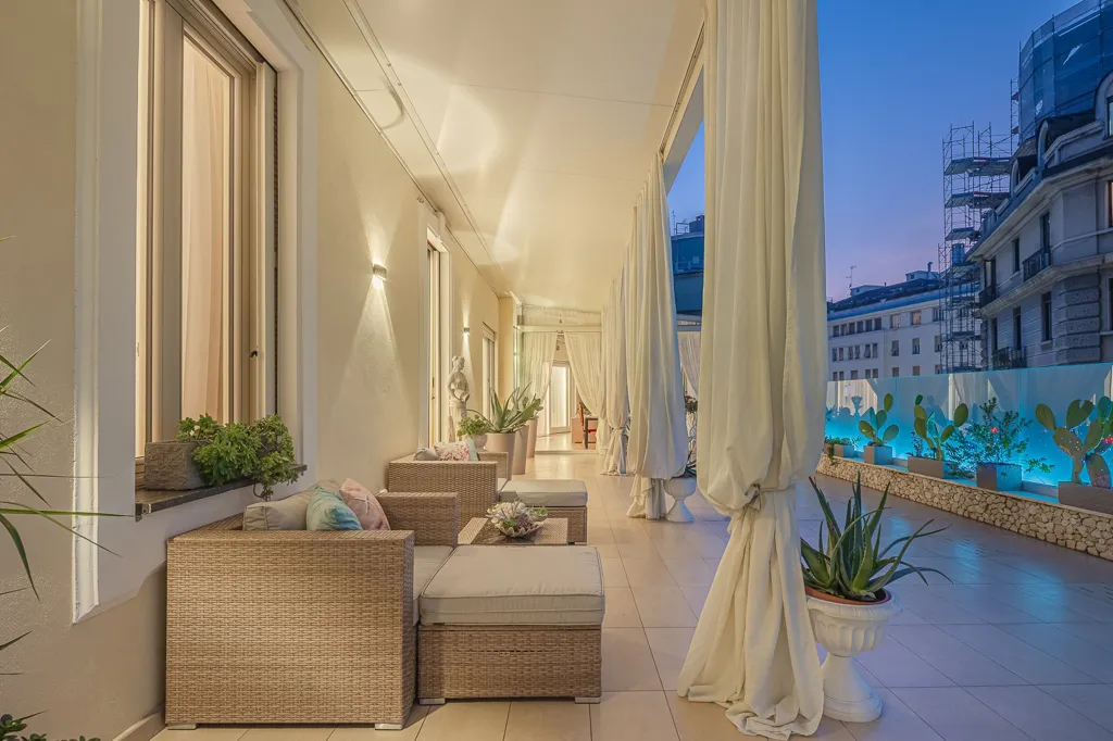 Terrasse - Penthouse with Panoramic Terrace in Milan