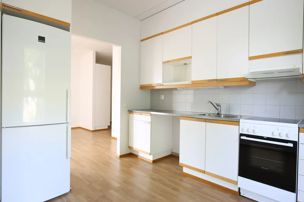 Köök - Apartment with Private Sauna in Epilä