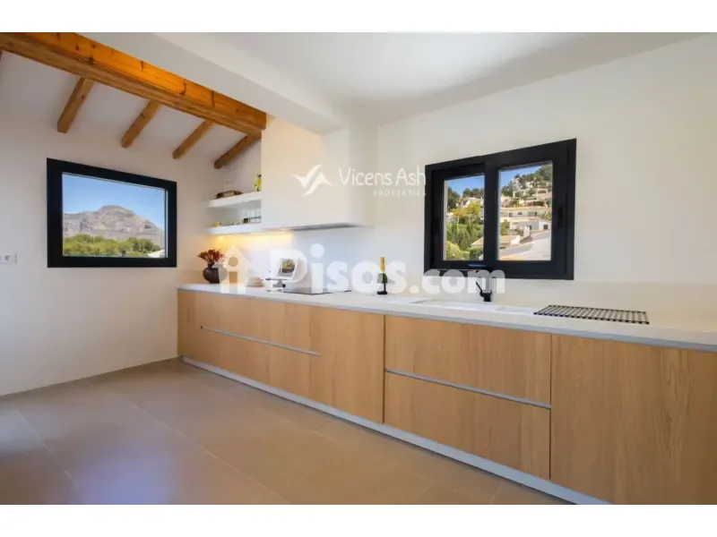 Köök - Renovated Villa with Pool in Jávea