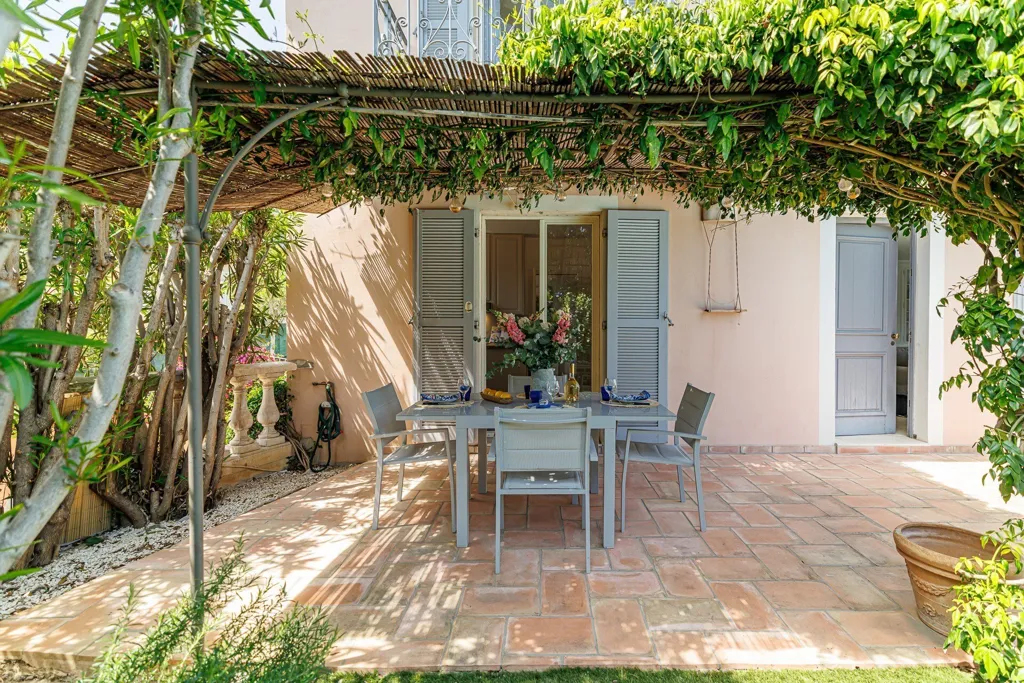 Terrace - Character House with Pool in Nice Cimiez