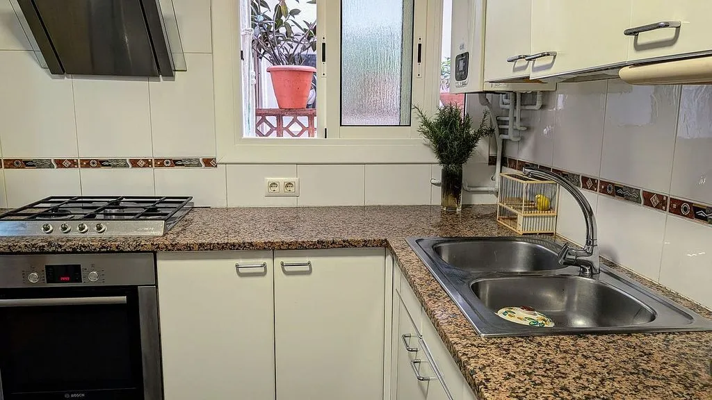 Köök - Apartment with Terrace in L'Eixample