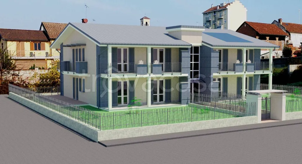 New Build Triplex with Garden in Carmagnola