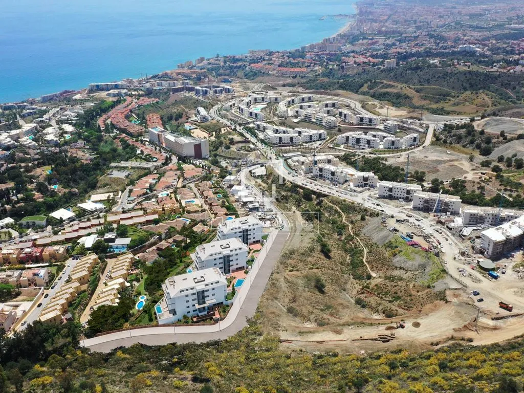 Õhuvaade - Contemporary Penthouse with Sea View in Málaga