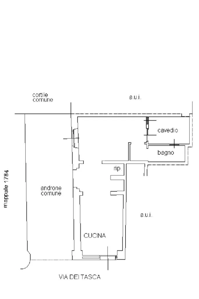 Plan - Ground Floor Apartment in Seriate Centre