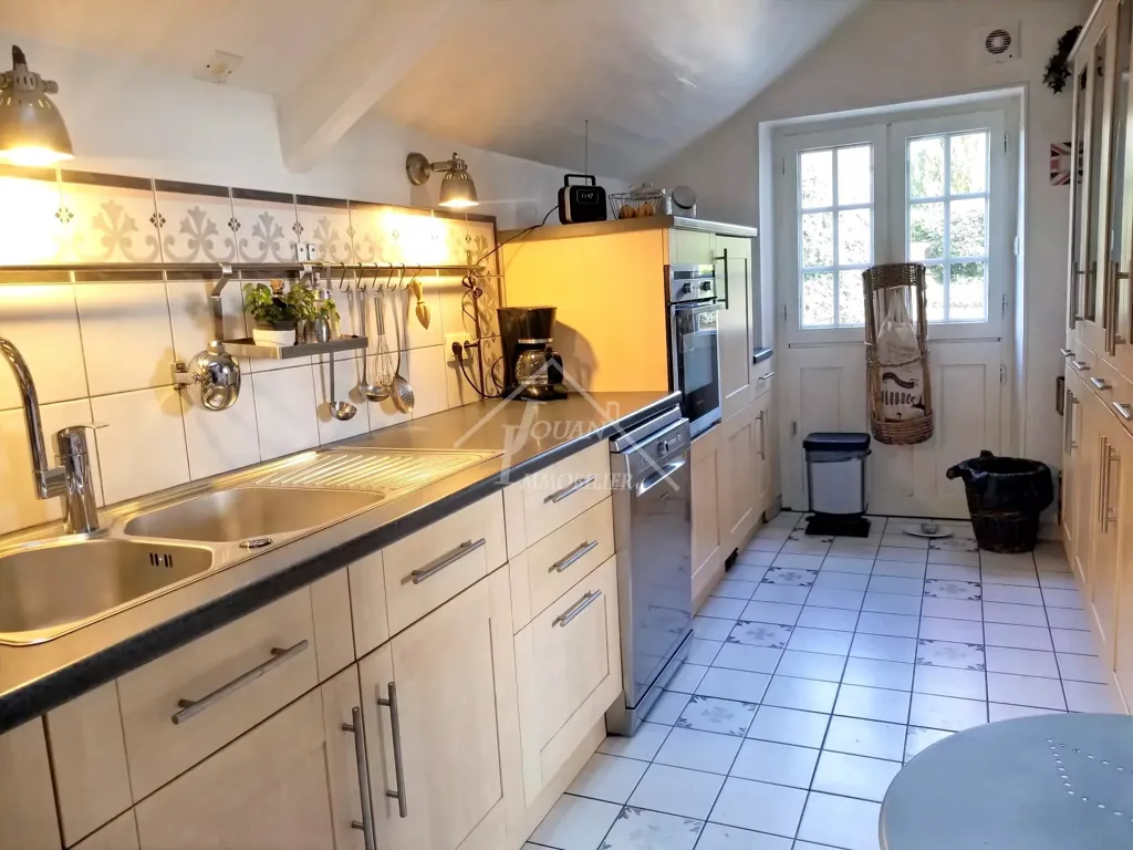 Cucina - Character House with Garden in Hérisson