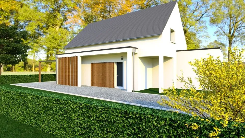 Maison à construire avec jardin à Berric