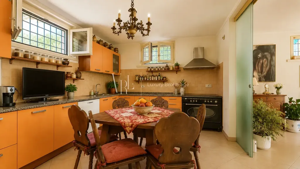 Cuisine - Twin Villa with Private Garden in Formello