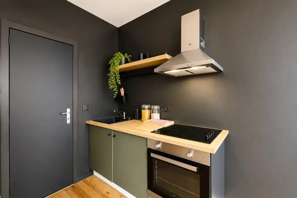Kitchen - Ready-to-Move Studio in Antwerp Centre