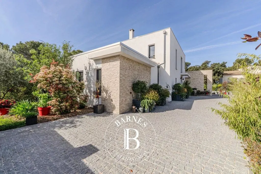 Extérieur - Villa Contemporaine avec Piscine à Aix-en-Provence